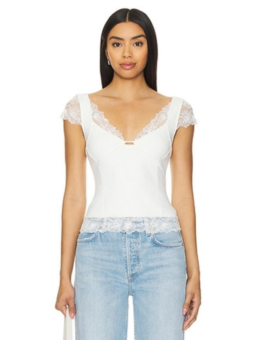 FREE PEOPLE X Intimately FP Better Not Cami in Ivory